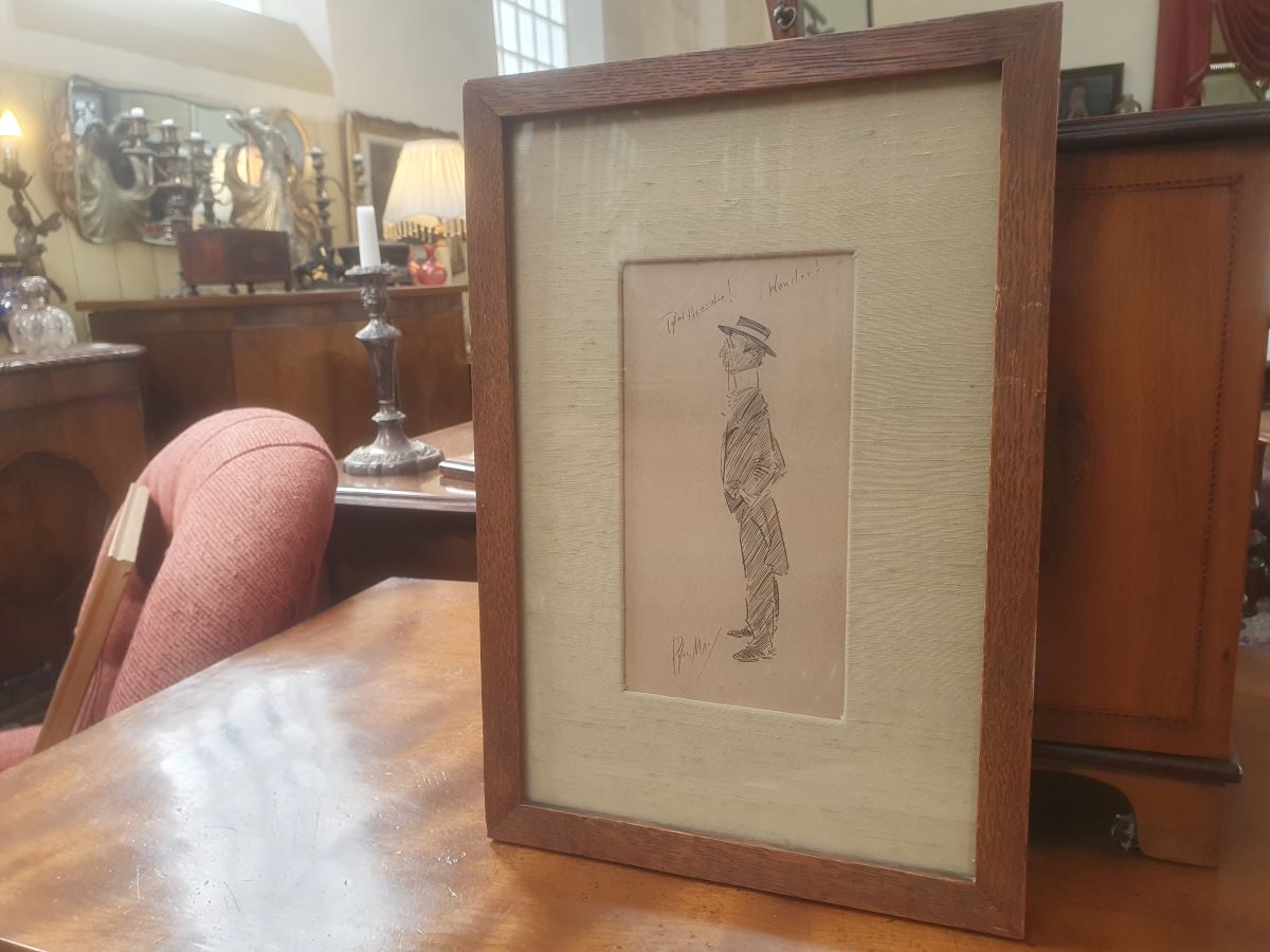 'Phil May' Pen And Ink Illustration