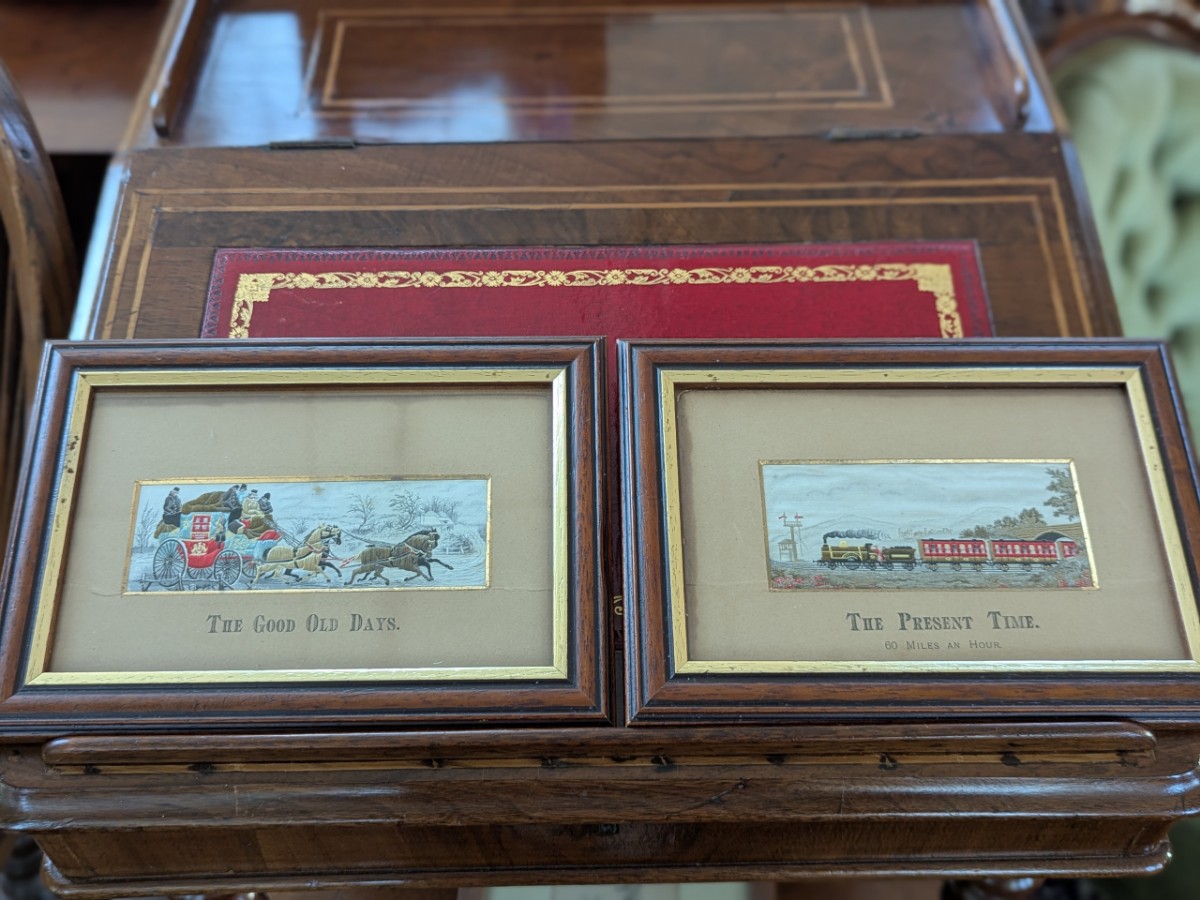 A Pair Of Victorian Stevengraphs