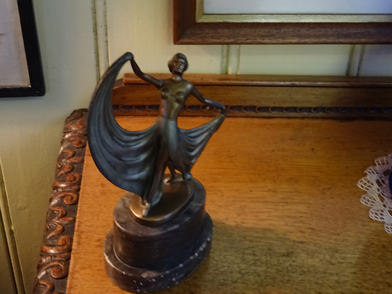 Art Deco Bronze Dancing Girl
