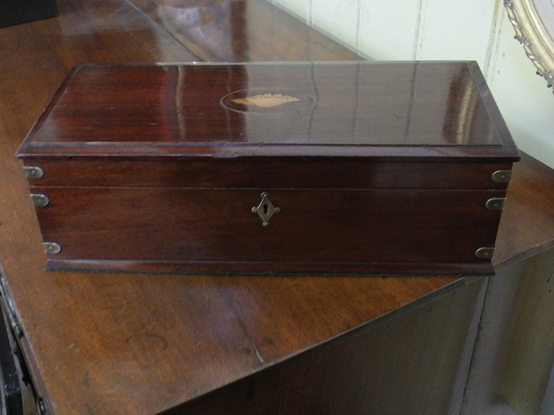George 111 mahogany box