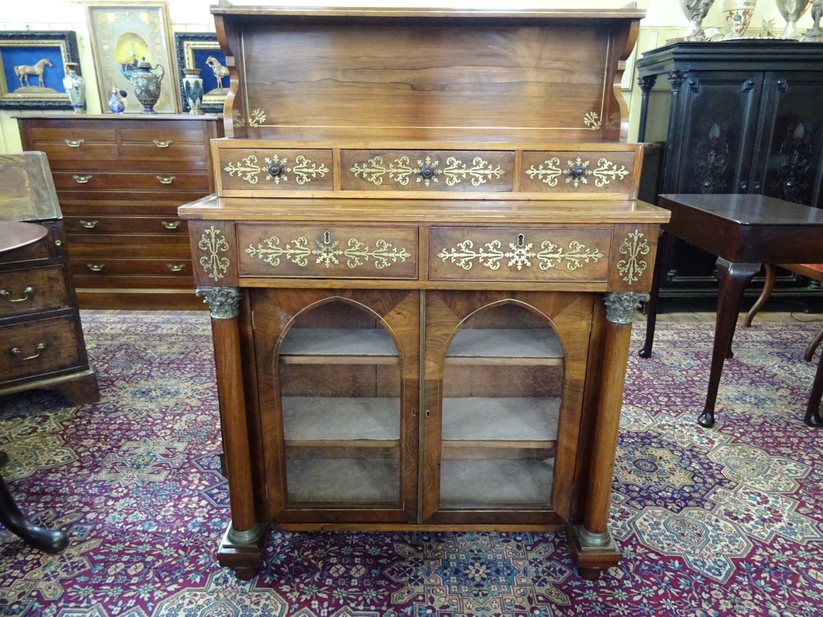 Regency rosewood Chiffonier