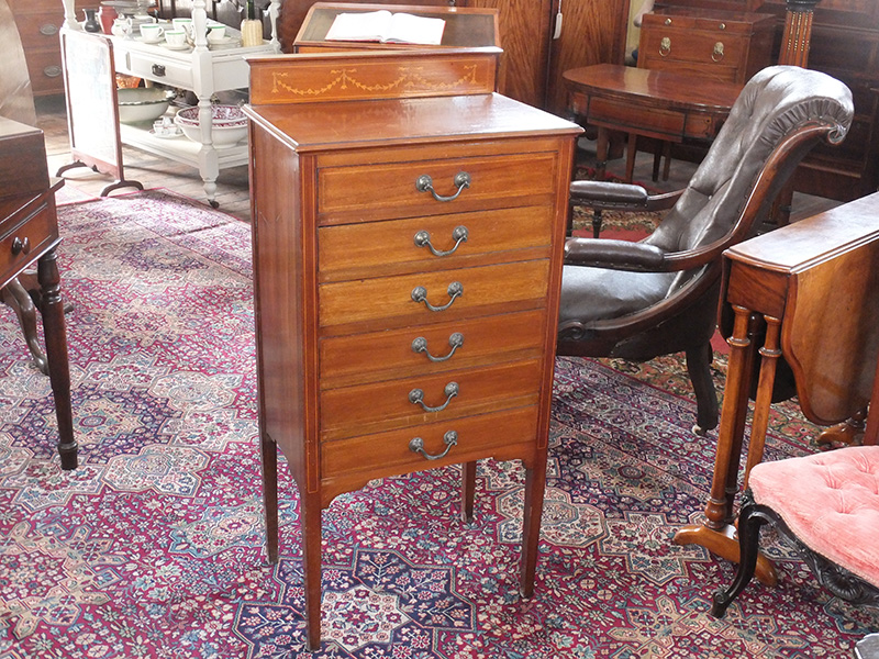 Edwardian Music Cabinet