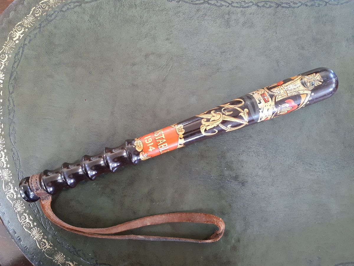 Early 20th century police truncheon