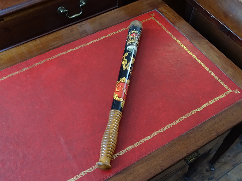 19th. century policeman's truncheon, Gloucester City
