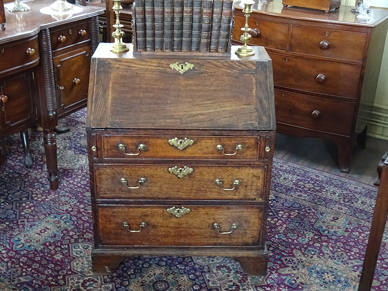 18th. century oak bureau
