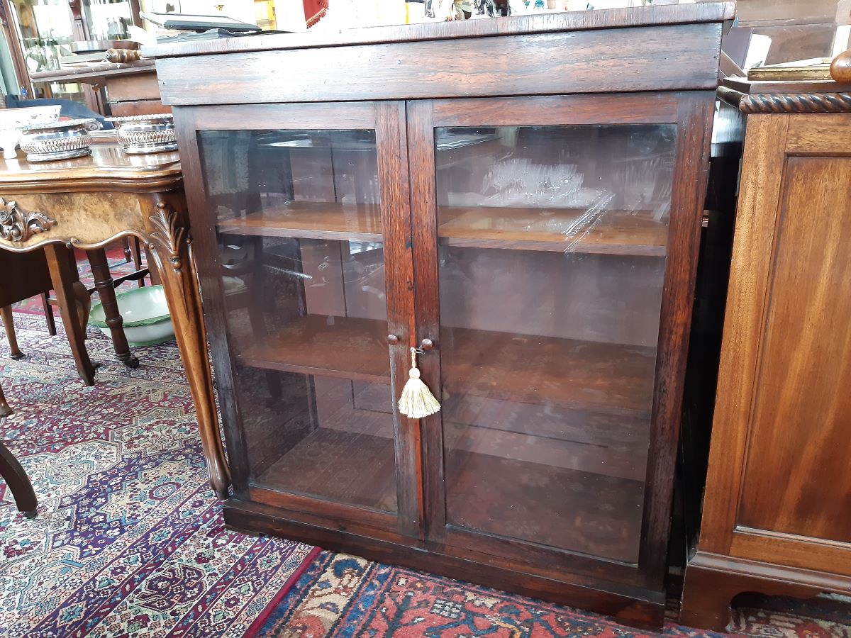 19th Century Rosewood Bookcase