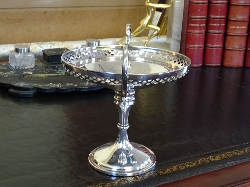 Edwardian Circular Silver Tazza