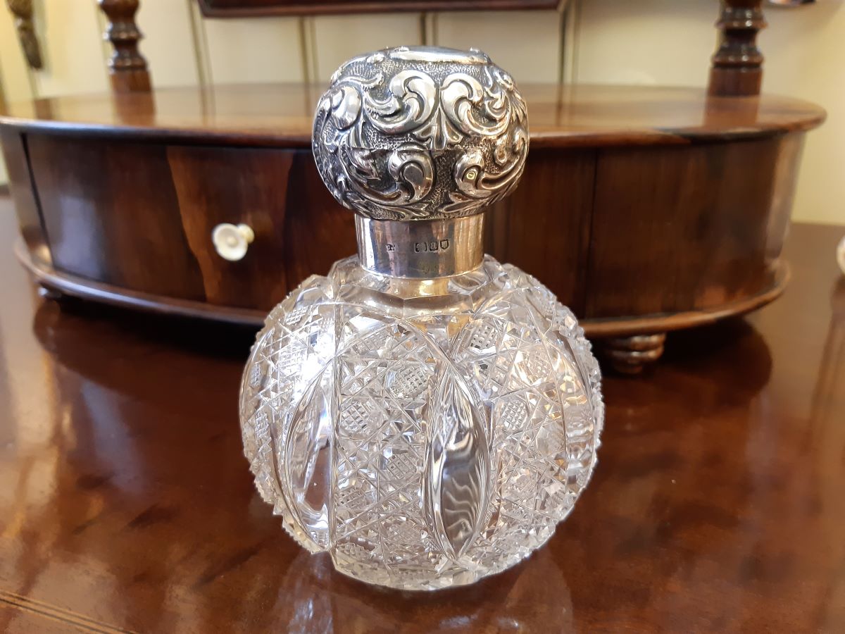 Victorian scent bottle
