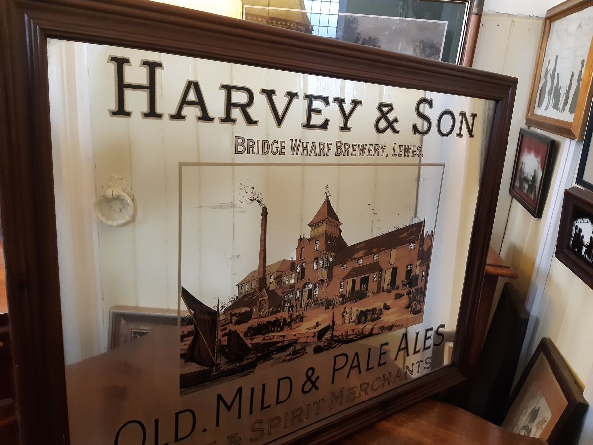 Vintage Harvey & Son, Pub Mirror