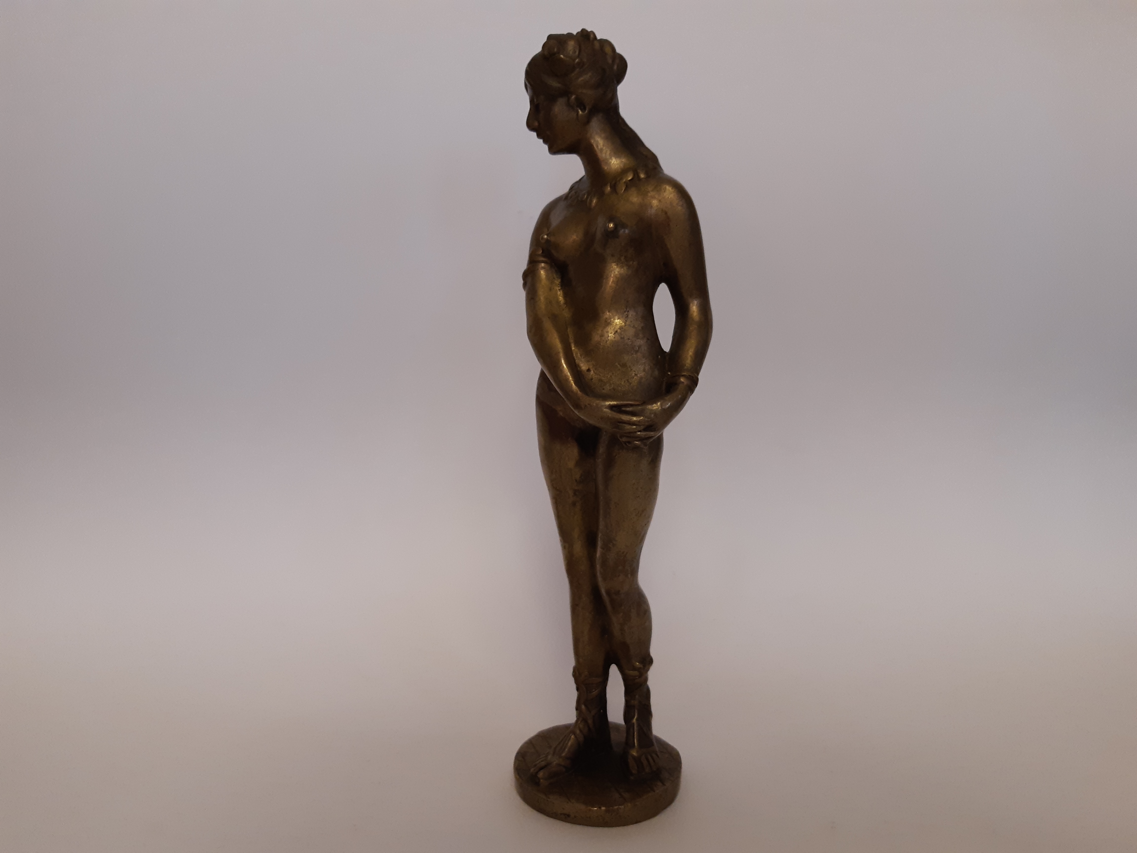 Bronze classical female nude