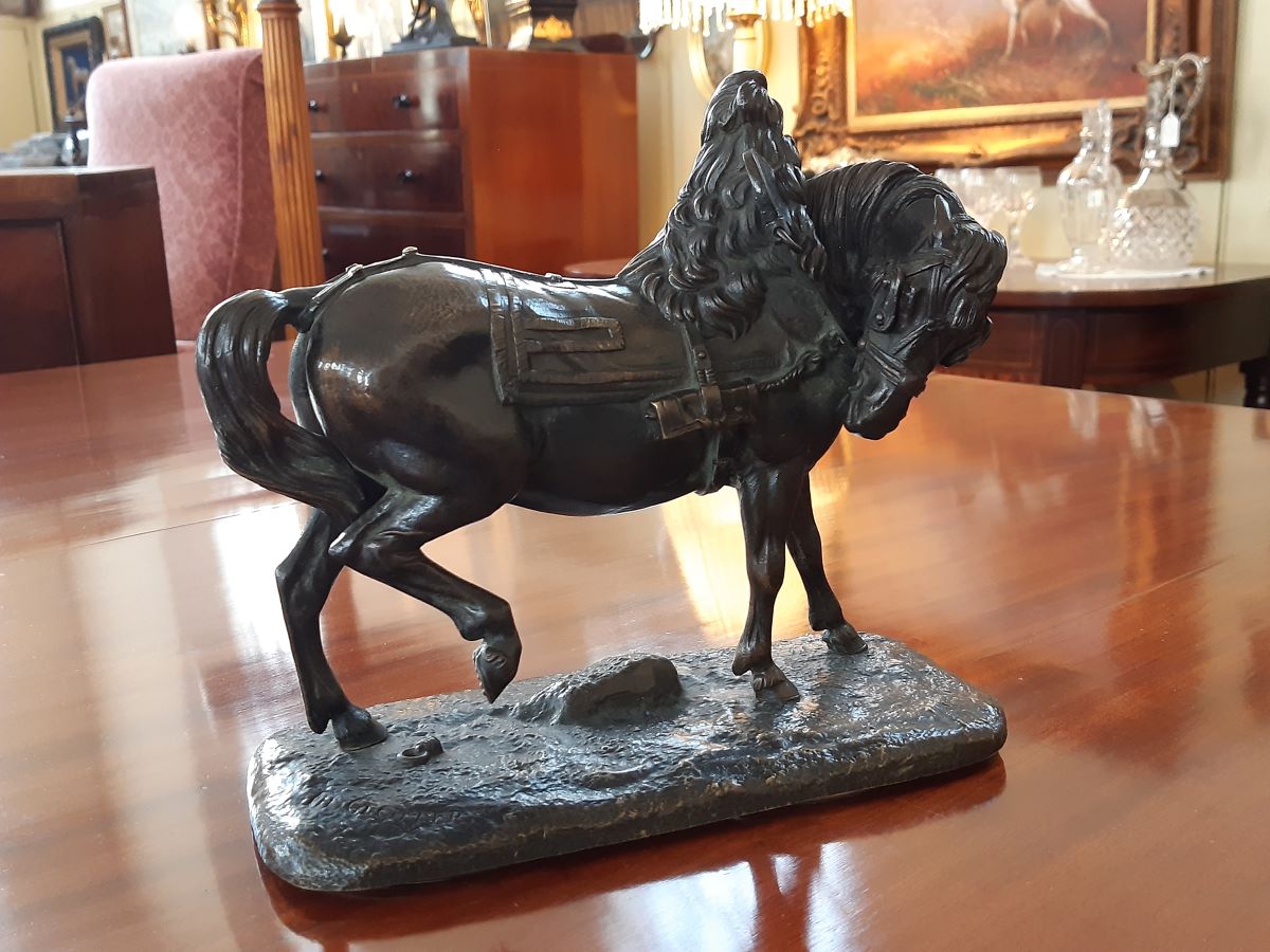 Theodore Gechter, Bronze sculpture of a horse