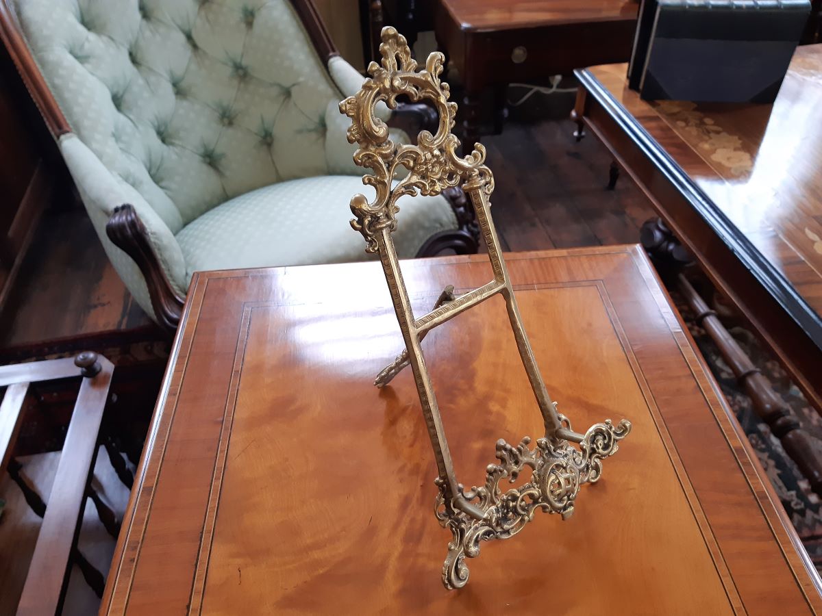 Edwardian Brass Easel