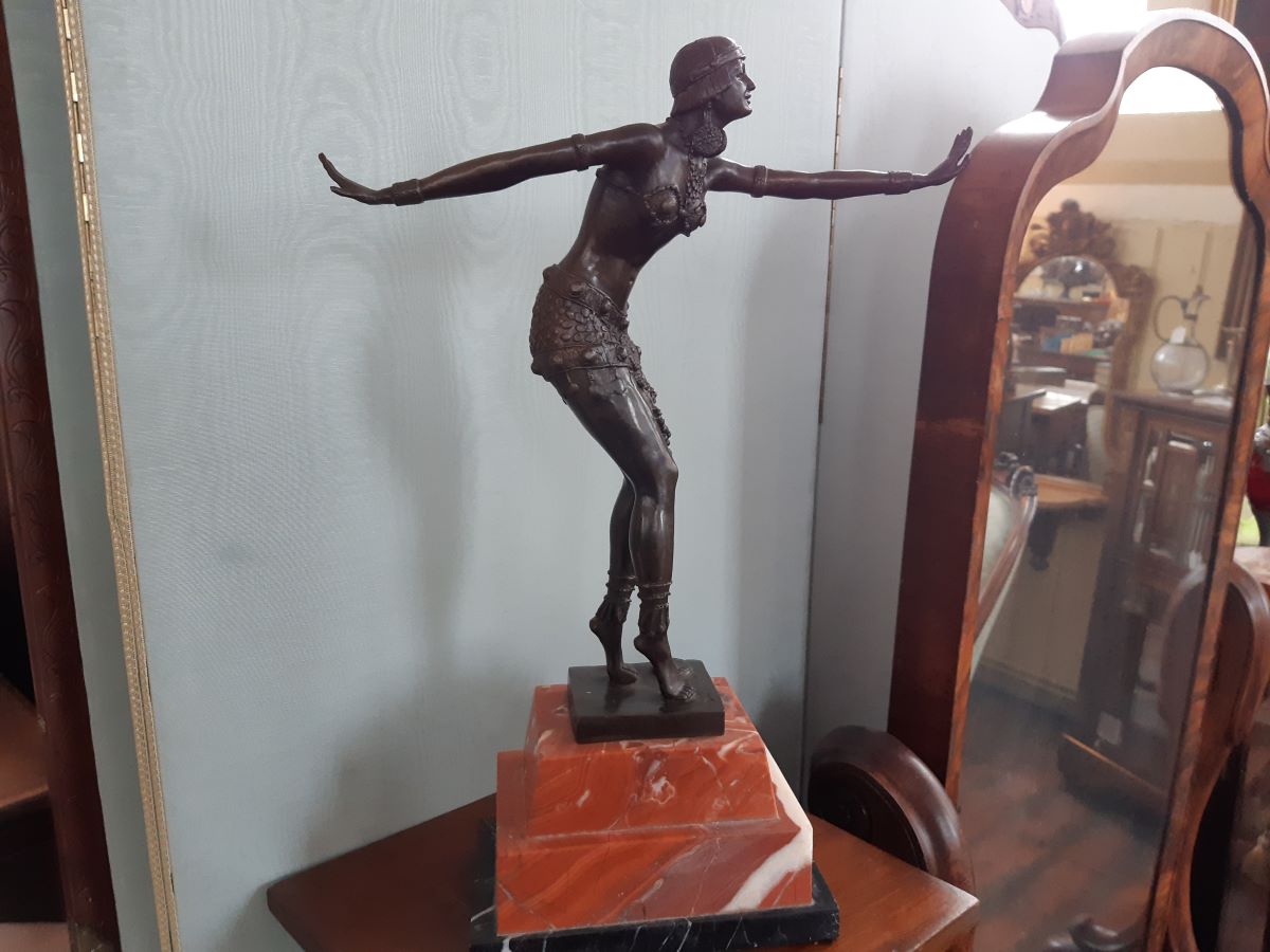 Art Deco Charleston Dancer Bronze