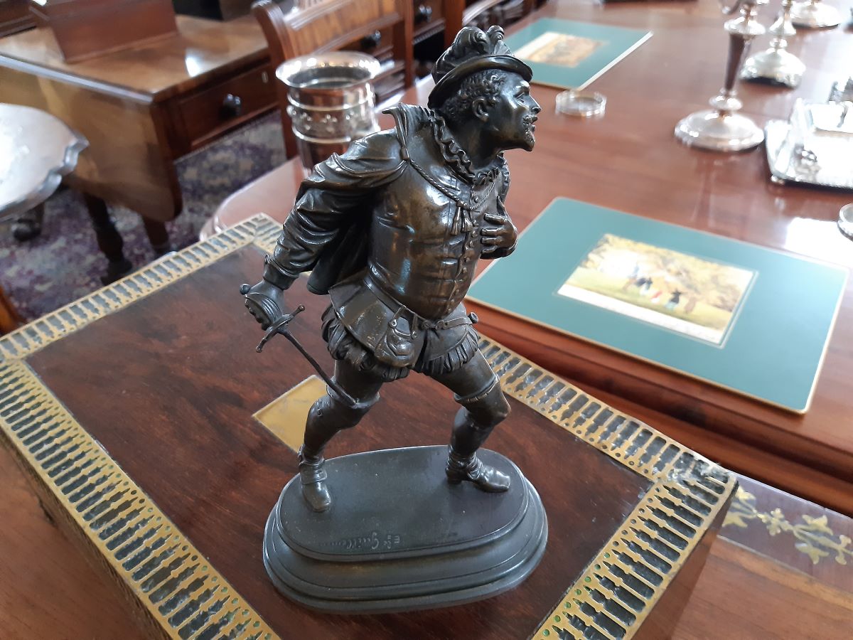 Emile Guillemin Bronze Swordsman