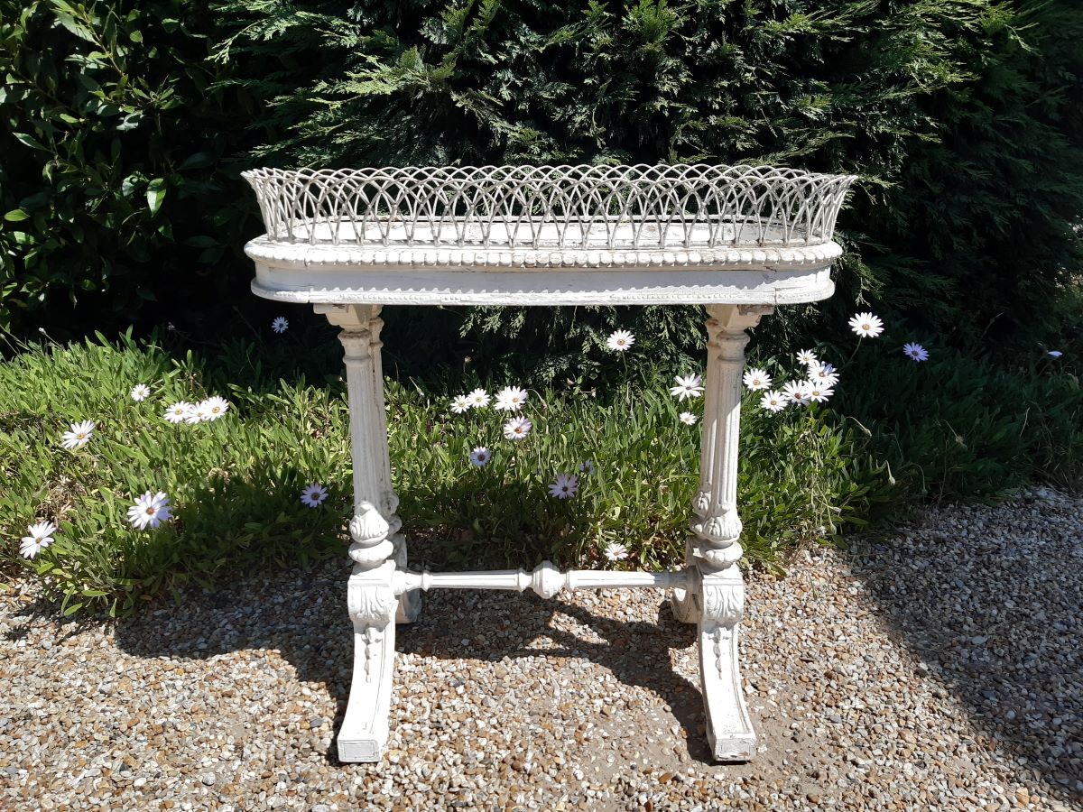 Victorian painted plant stand