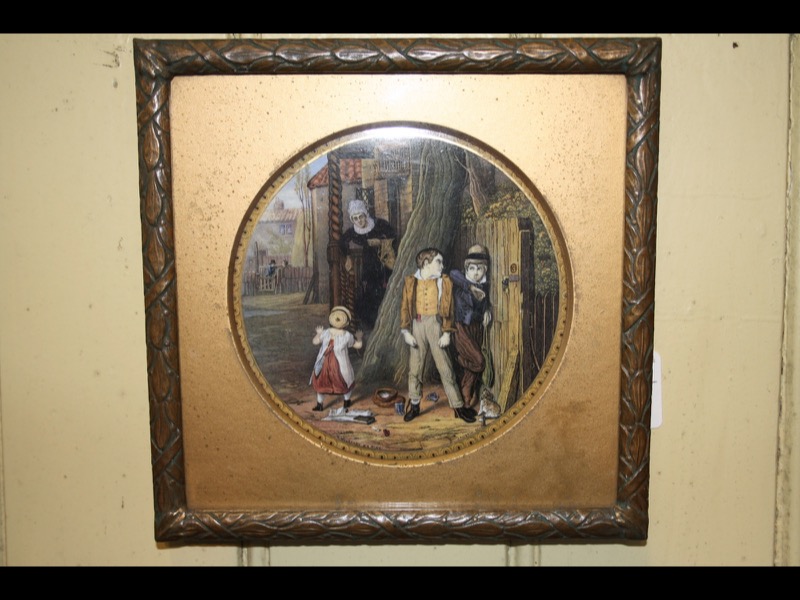 19th Century Prattware Plaque