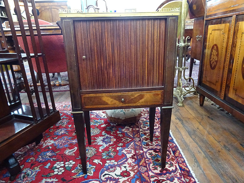 French Marble Top Cupboard