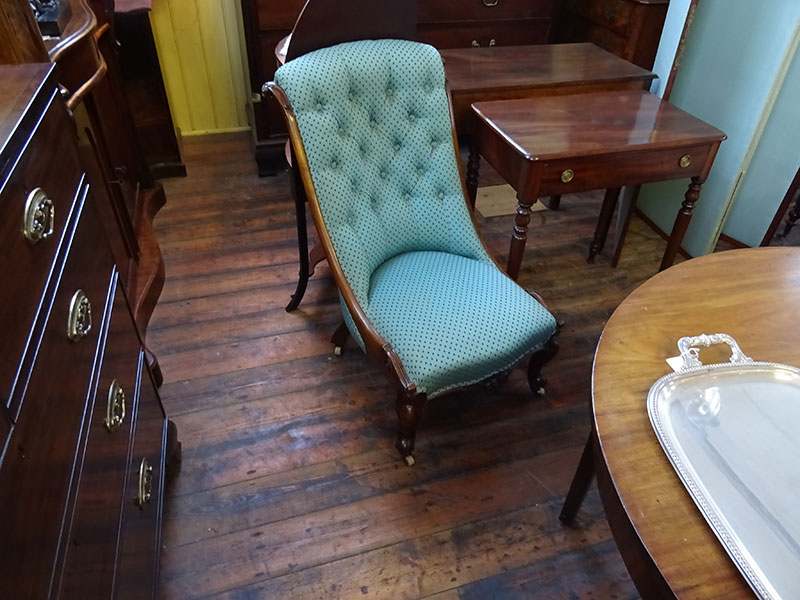 Early 19th.century Rosewood nursing chair