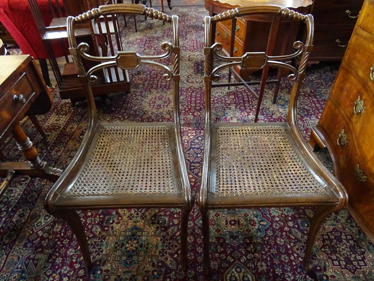 Pair of Regency Chairs