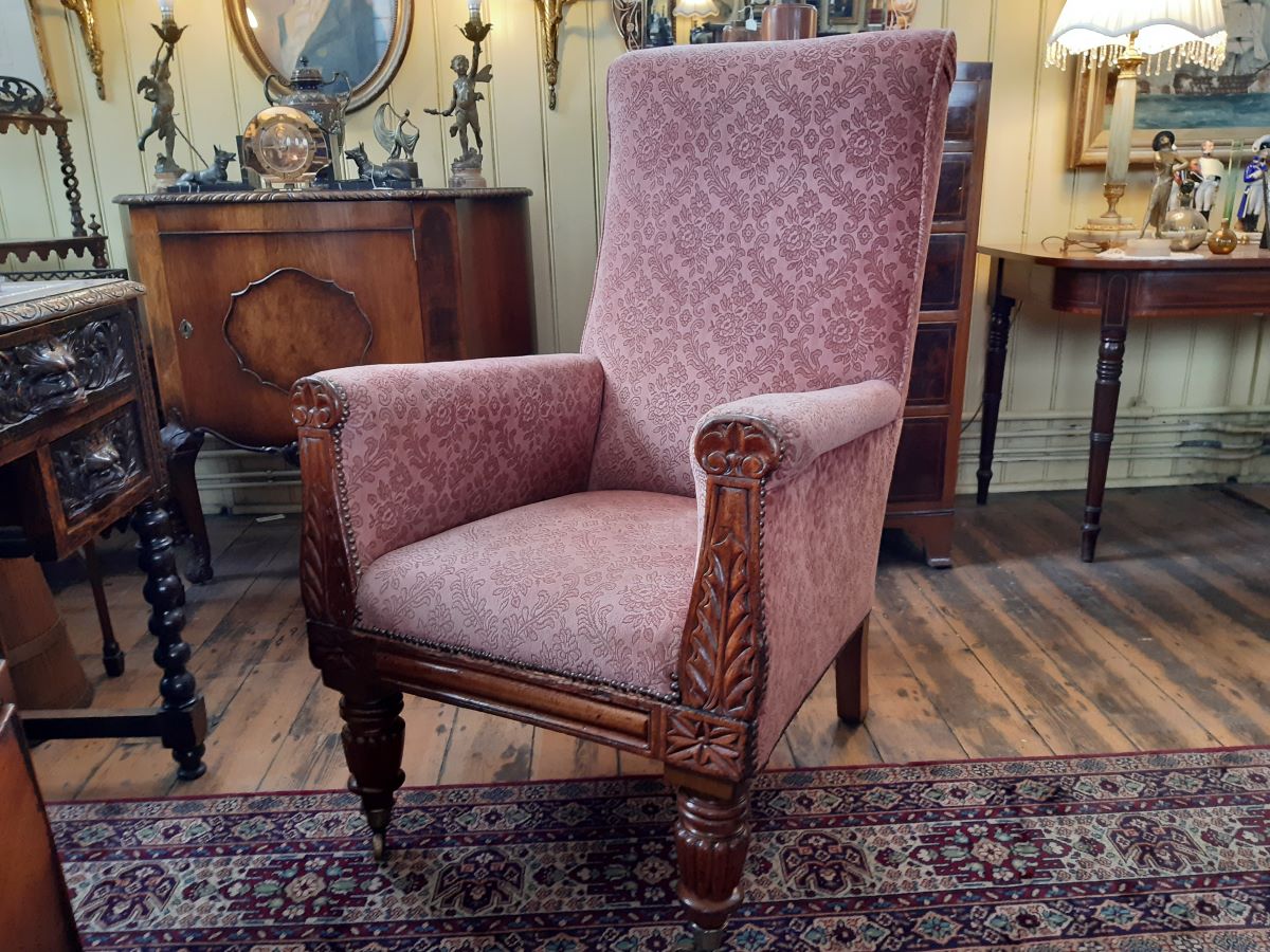 William IV Fireside armchair