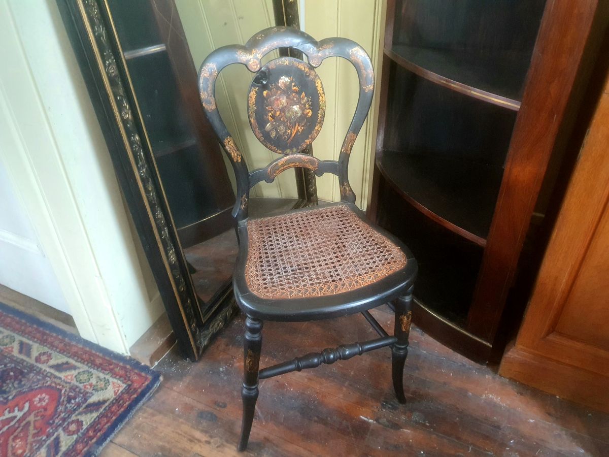 Victorian Papier Mache Chair