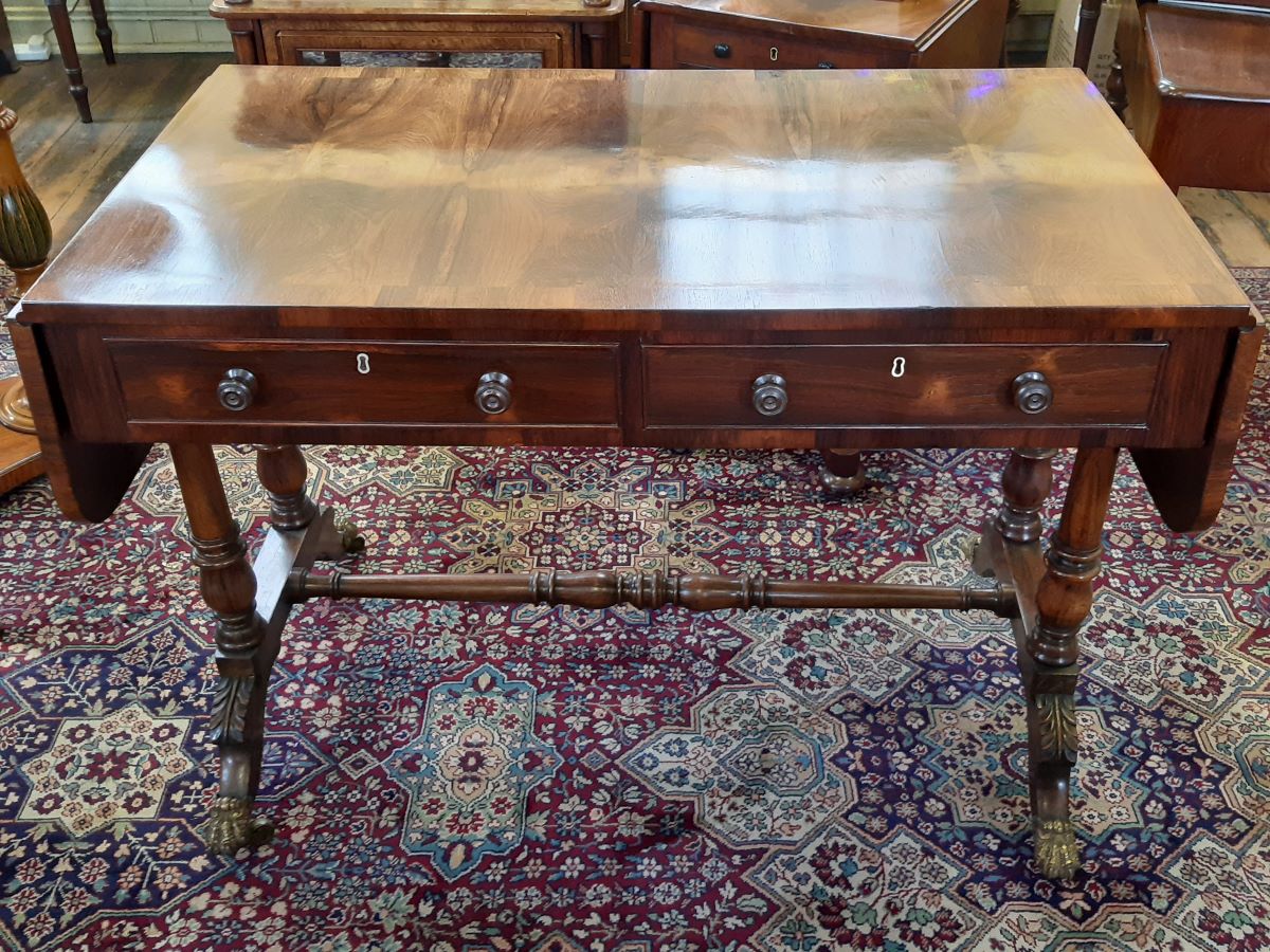 19th century rosewood sofa table