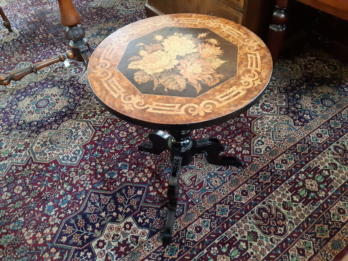 Tunbridge ware occasional table