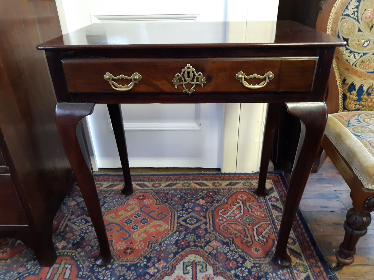 George 11 mahogany side table