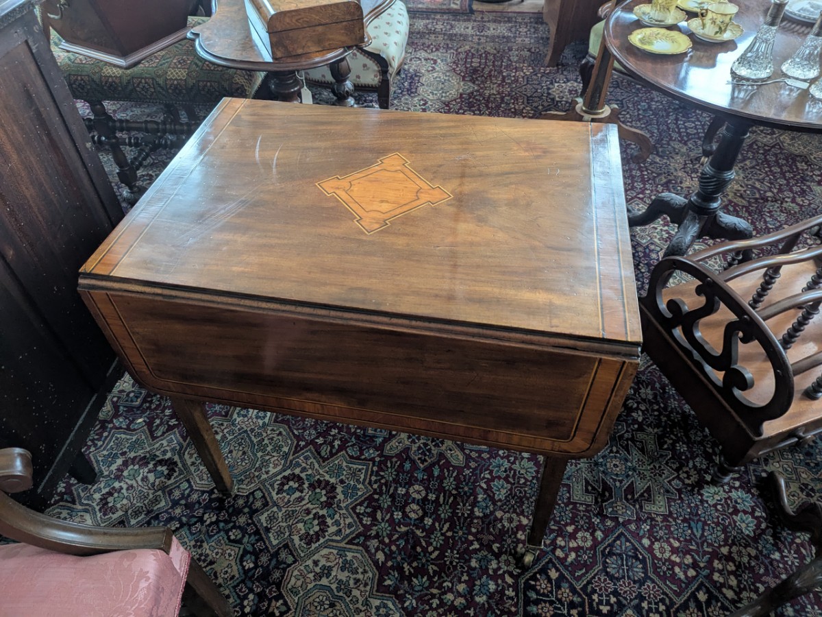 George III Mahogany Pembroke Table
